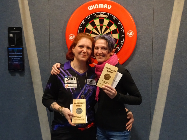 Papillon Open 2026 - Finale Damen: Angela Heinrich und Rebecca Elsener (Siegerin)